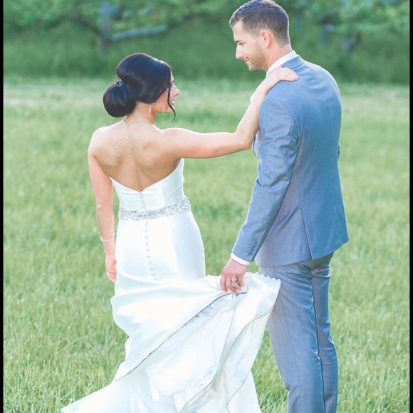 LAST CHANCE SALE!!Justin Alexander crystal belt 💗 - Picture 6 of 8